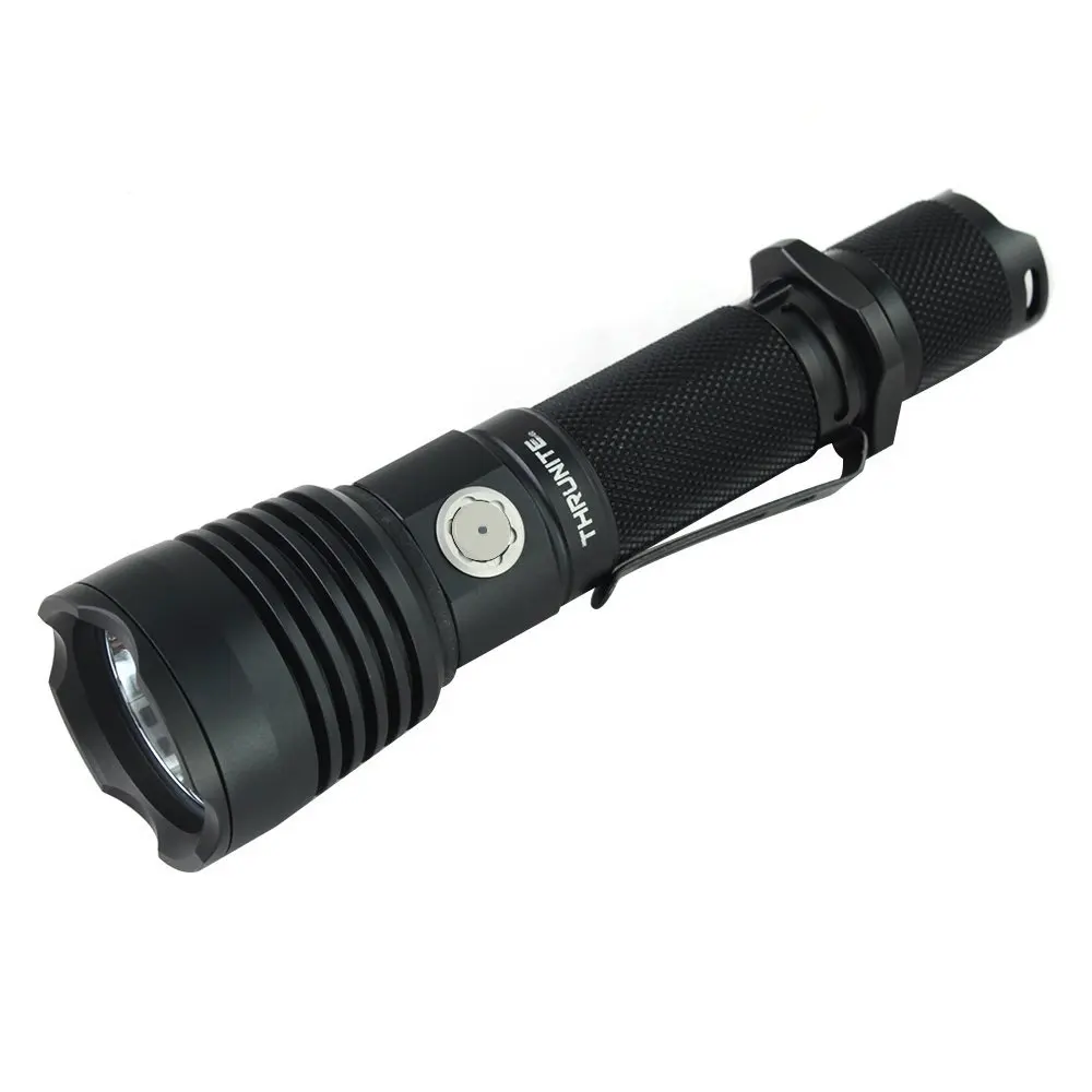 ThruNite TC10 V2 900 lumen CREE XM-L2 LED Flashlight Micro USB Rechargeable Tactical Torch + 1x Protected 3400mah 18650 Battery |