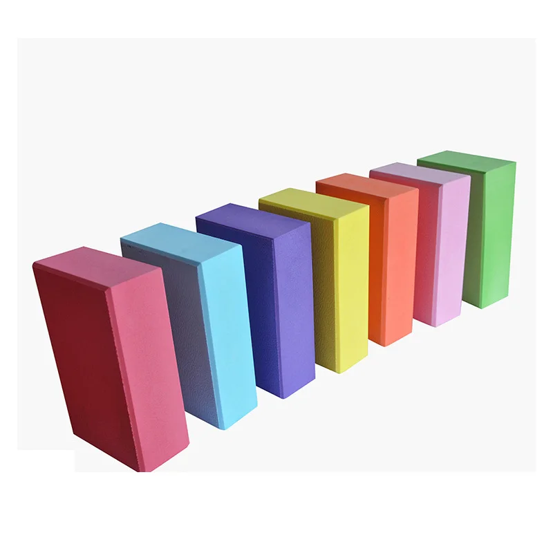 Yoga brick game props color bricks touch stone cross river children's toys | Игрушки и хобби