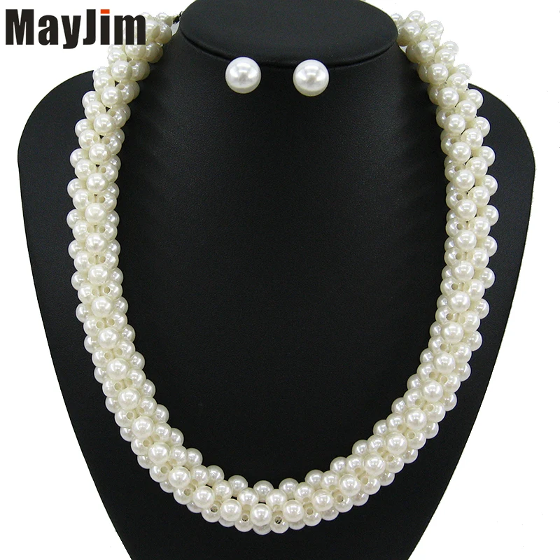 Массивное ожерелье MayJim модный чокер для женщин 2017 винтажная цепь женские длинные