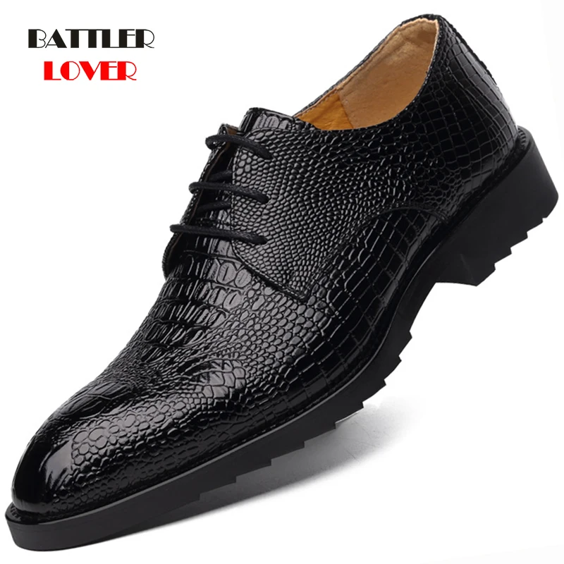 Мужские классические туфли из натуральной кожи осенние мужские деловые