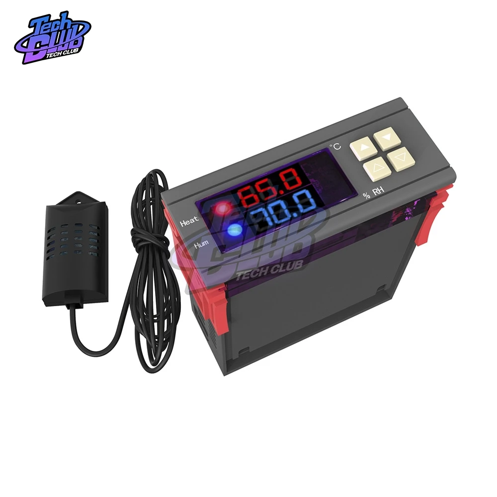 Цифровой контроллер температуры и влажности SHT2000 переменный ток 110 В 220