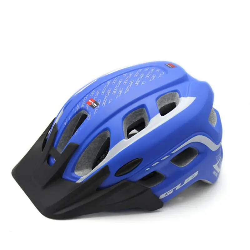 MTB велосипедный шлем профессиональный интегрально-Формованный 19 вентиляционных отверстий горный велосипедный шлем Cascos Ciclismo защитная крышка - Цвет: Blue