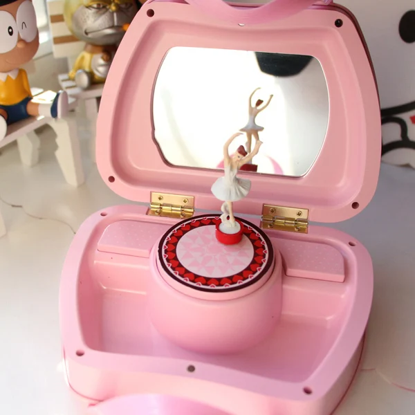 Лучший день рождения для девочки мультфильм сумочка дизайн карусель музыкальная