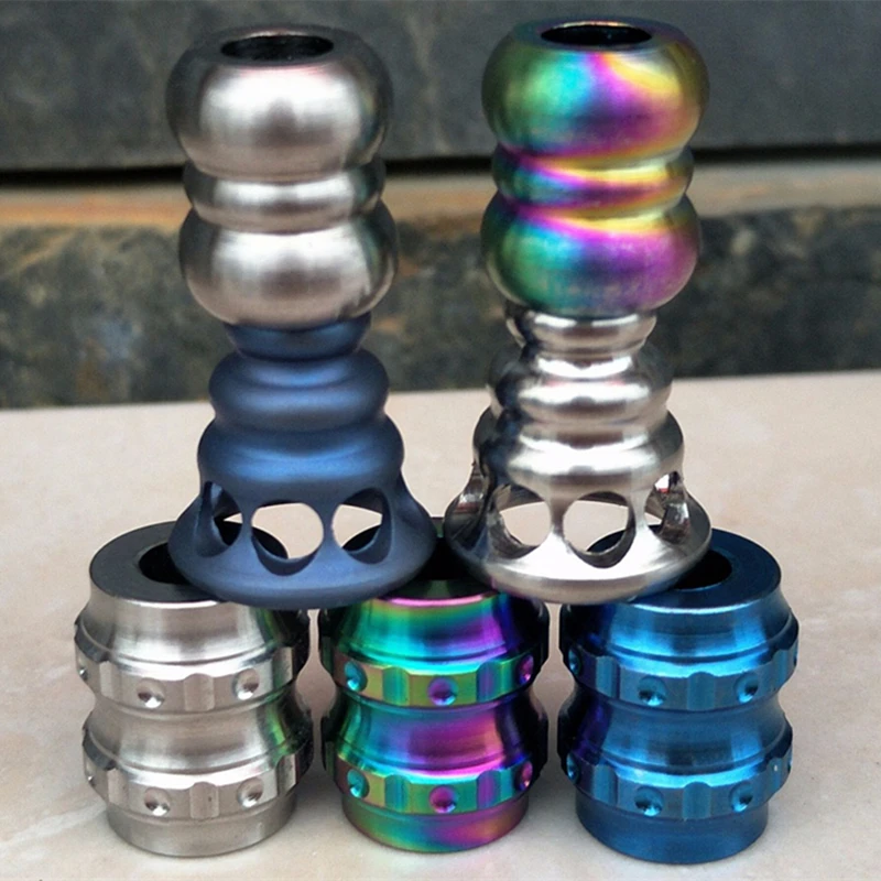 Нож из титанового сплава TC4 с бусинами для повседневного использования нож на