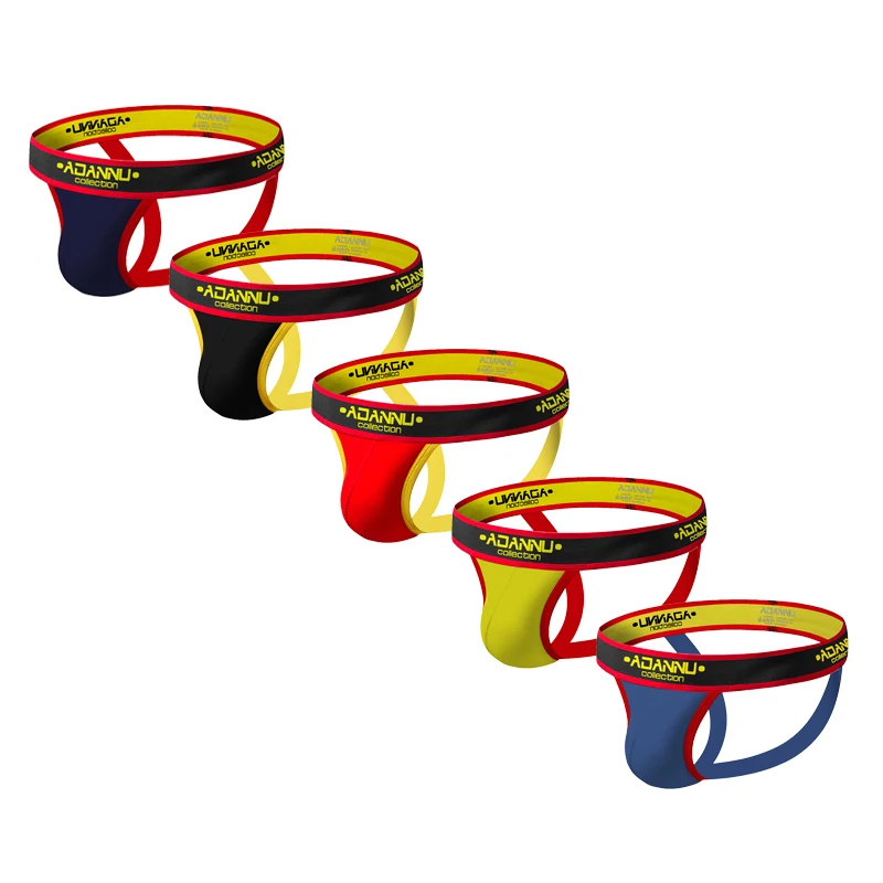 Мужские трусы джоки привлекательное нижнее белье для геев Jock ремень стринги