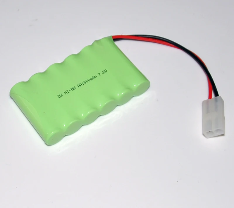 2 шт. аккумуляторные батарейки 7 в AA 1000 мАч никелево металлогидридные