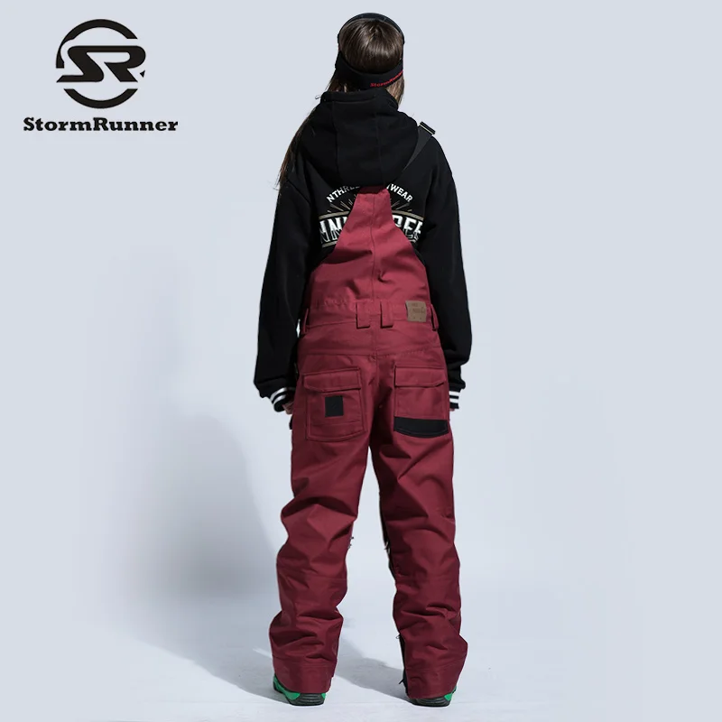 Женские лыжные брюки STORM RUNNER водонепроницаемые зимние уличные спортивные теплые