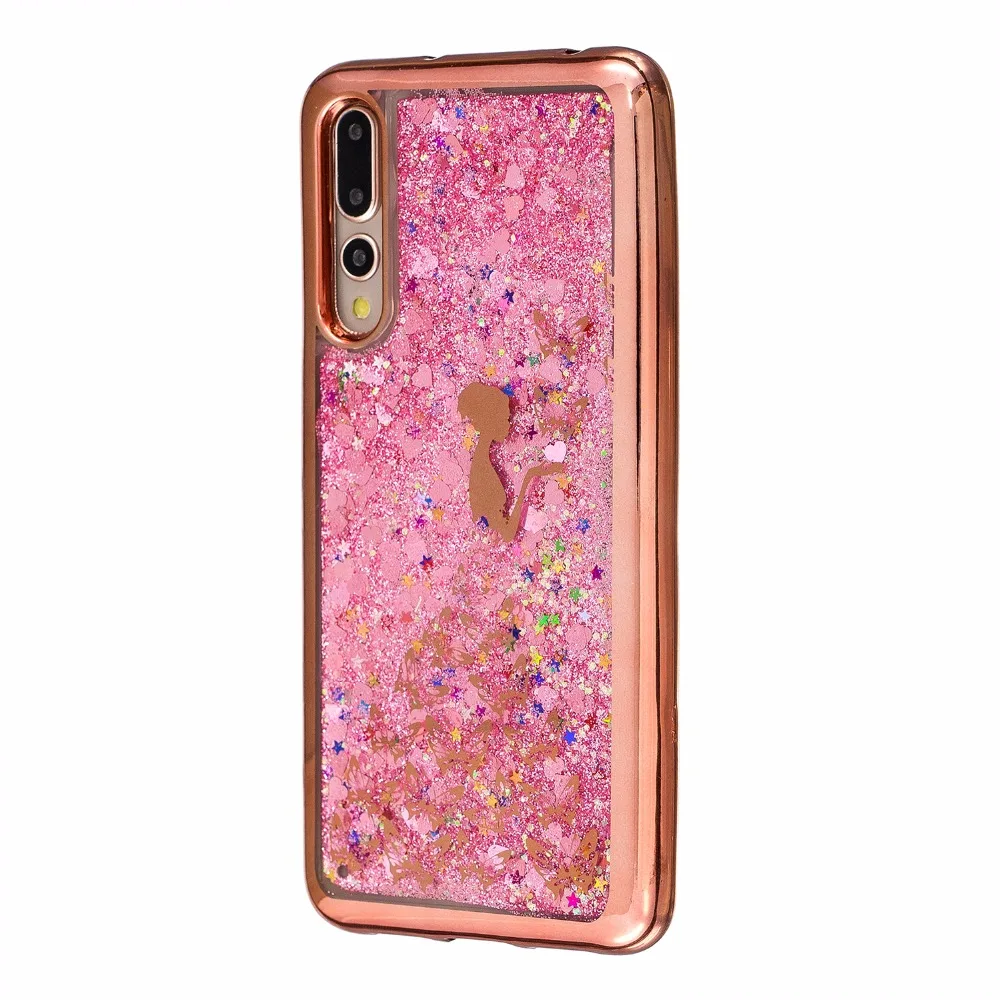 OUZifish для huawei P20 Pro Чехол Роскошные Покрытие Милые Кремния Моды ТПУ Мягкая задняя
