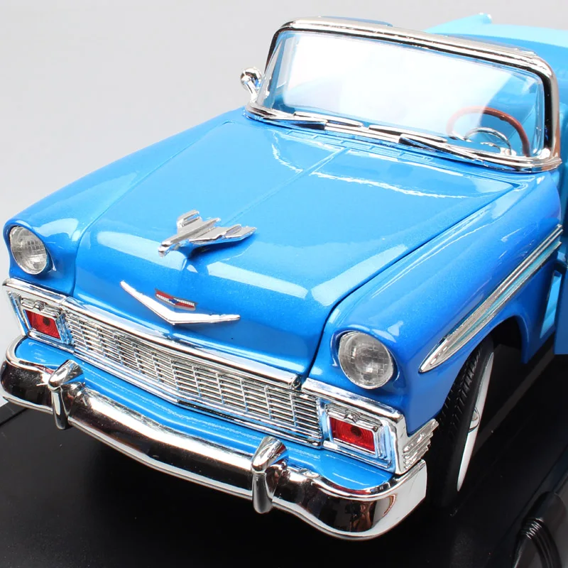 1:18, Роскошная большая дорога, подпись, 1956, Шевроле Бель, воздух, трансформер, chevy BELAIR, литье под давлением, автомобильный масштаб, Металлический Игрушечный Автомобиль, авто моделирование