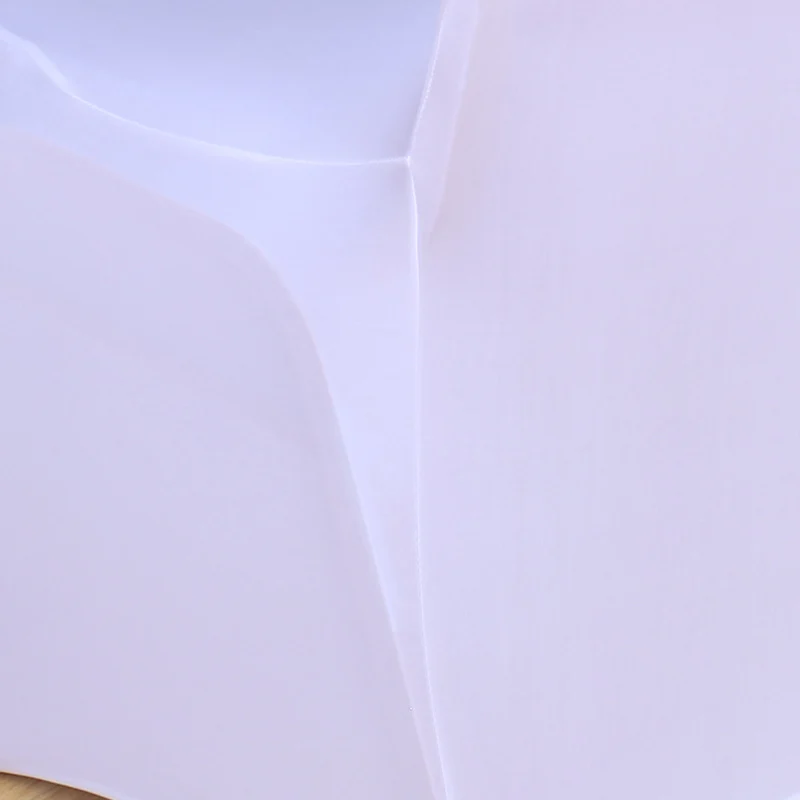 Универсальный Эластичный чехол на стул белый из спандекса Лайкра Полиэстер