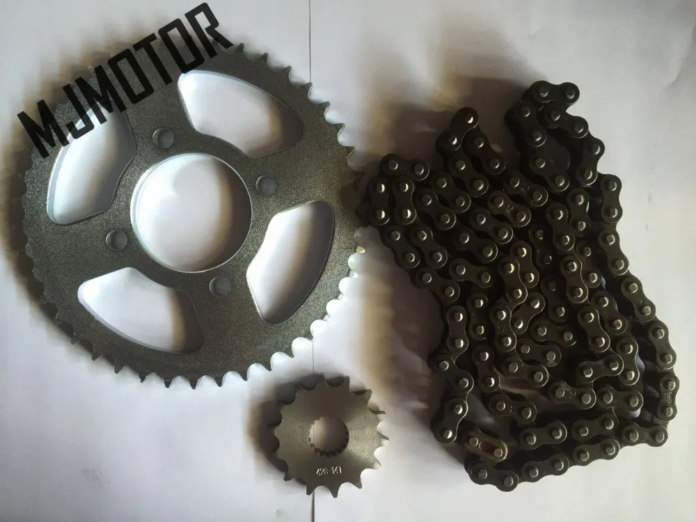 

42T-14T-116L комплект цепи со звездочкой Для GN125 GS QJ150 Suzuki Kawasaki Keeway Honda запасные части для китайского мотоцикла
