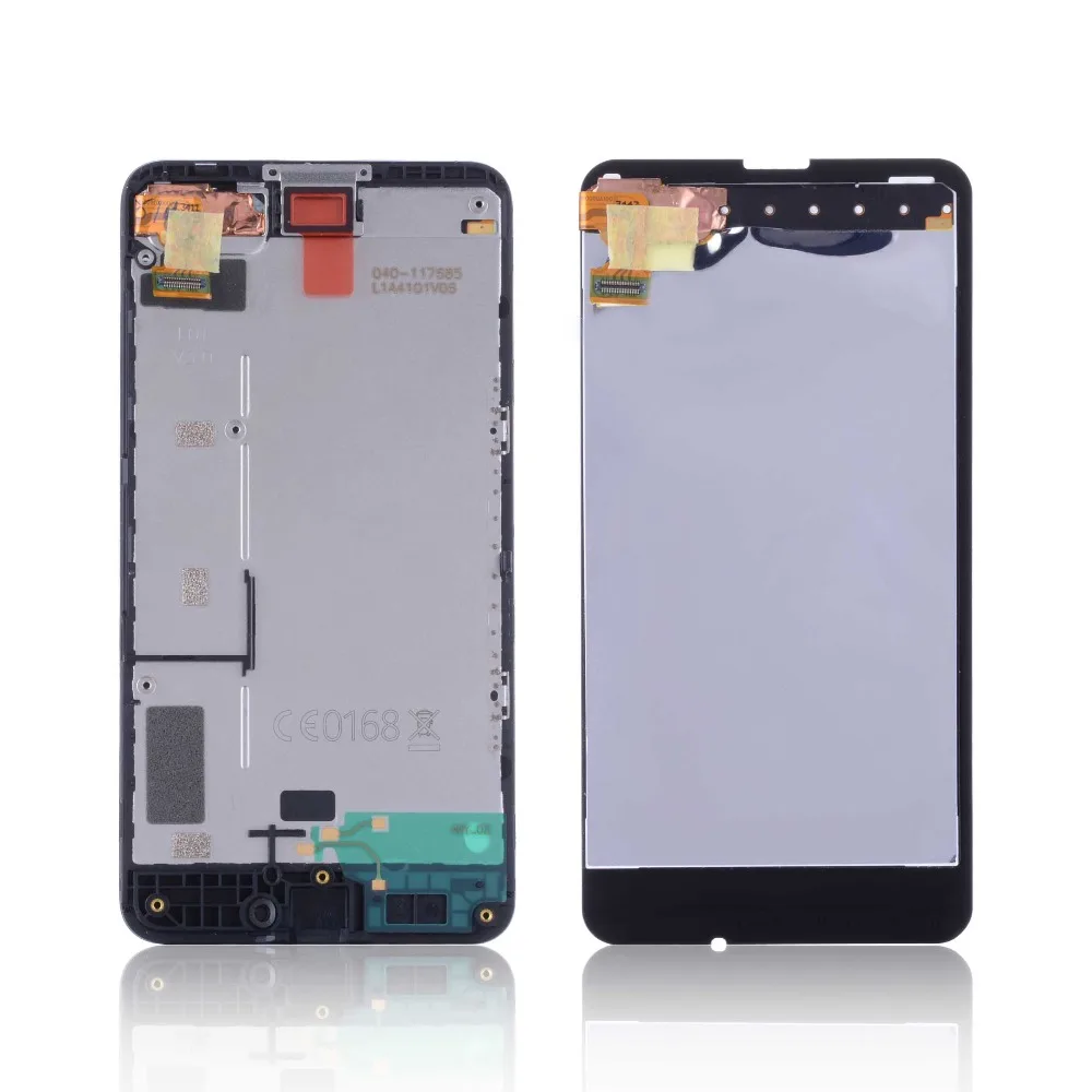 Дисплей для NOKIA Lumia 630 LCD в сборе с тачскрином на рамке Оригинал черный|Экраны