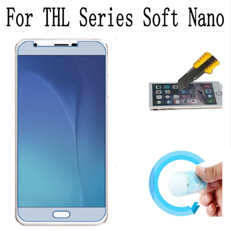 Для THL T6S T5 W100 W200 нано мягкая Взрывозащищенная пленка W11 Защита экрана для T100 T200 T7
