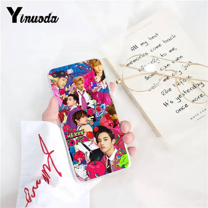 Yinuoda KPOP K.A.R.D MONSTA X NCT 127 Новинка чехол для телефона Fundas для iPhone 8 7 6 6S Plus X XS MAX 5 5S SE XR 11 11pro 11promax