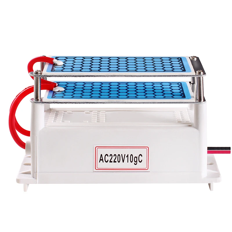 Portable Ceramic Ozone Generator 220V/110V 10g Double Integrated Long Life Plate Ozonizer Air Water Purifier | Дом и сад