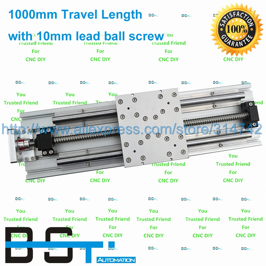 Линейный сценический привод 1000 мм Длина перемещения линейный Молот с 1610