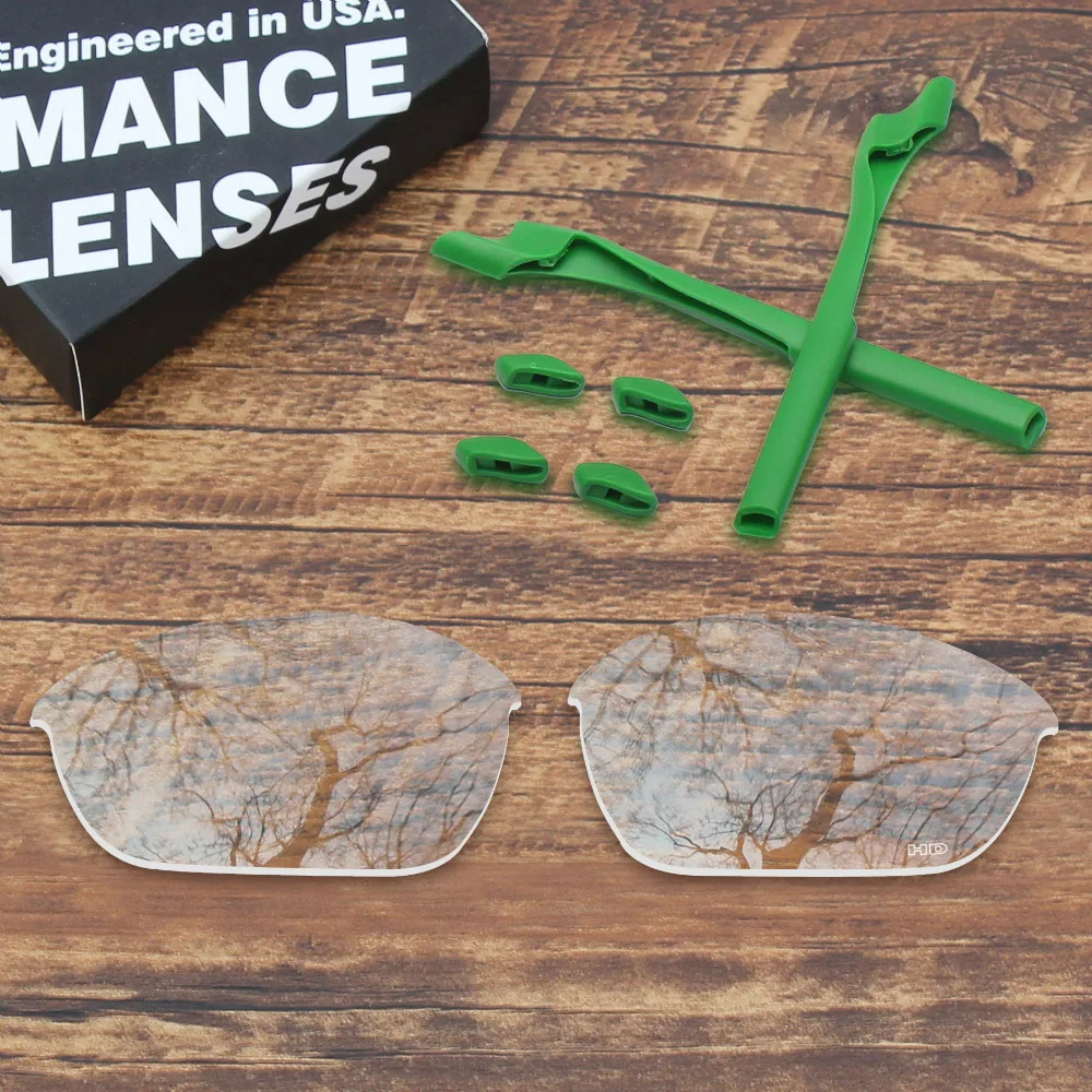 

ToughAsNails Resist Seawater Corrosion Replacement Lenses and Rubber Kit for Oakley Half Jacket 2.0 Sunglasses