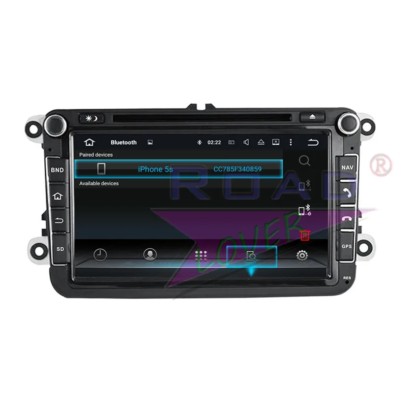 Roadlover Android 8 0 автомобильный DVD плеер для VW Sagitar Jetta Magotan Passat CC Touran Tiguan Sharan Caddy T5 Стерео