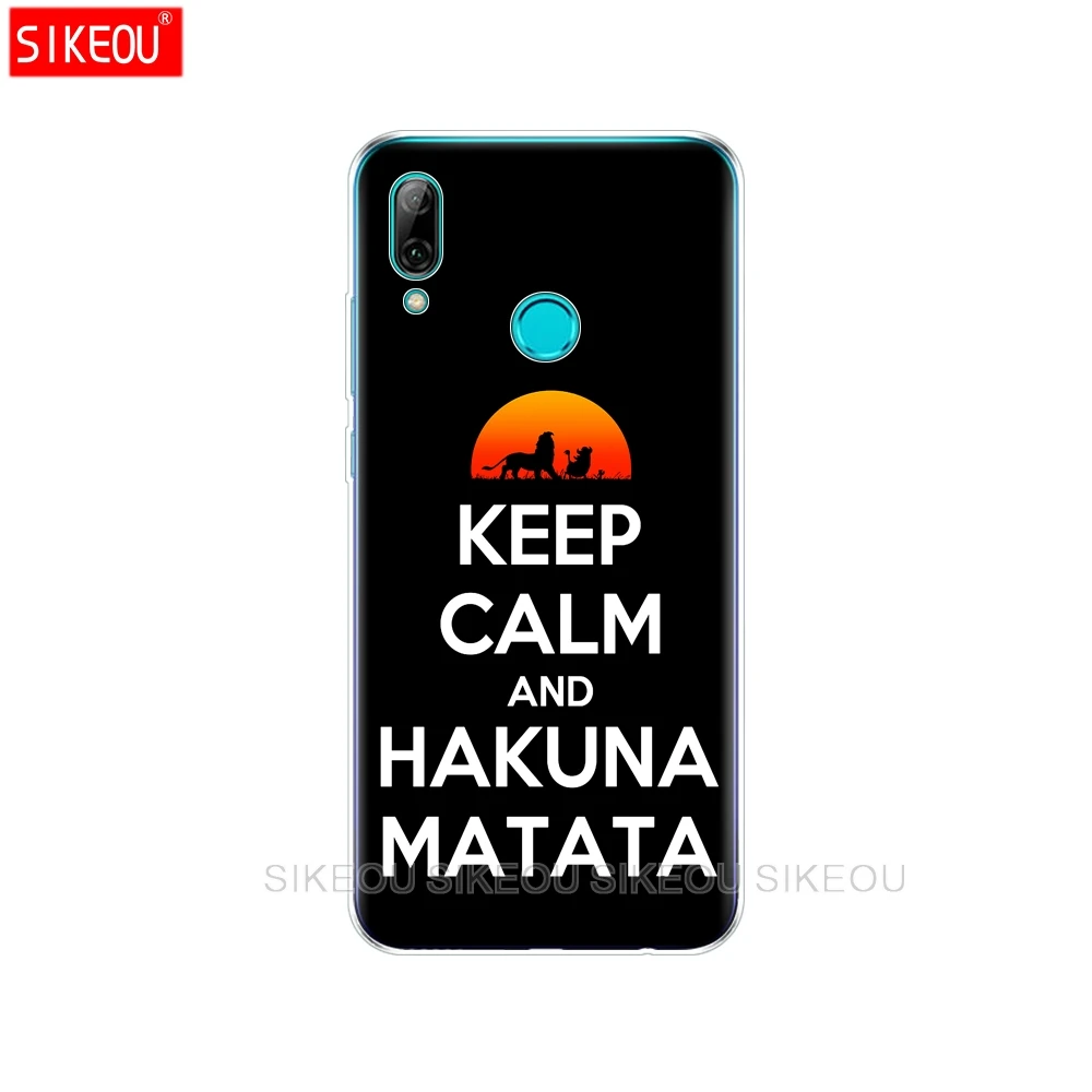 Для huawei P Smart чехол Модный узор силиконовый мягкий ТПУ чехол для huawei P Smart чехол Бампер для huawei PSmart чехол - Цвет: 33984