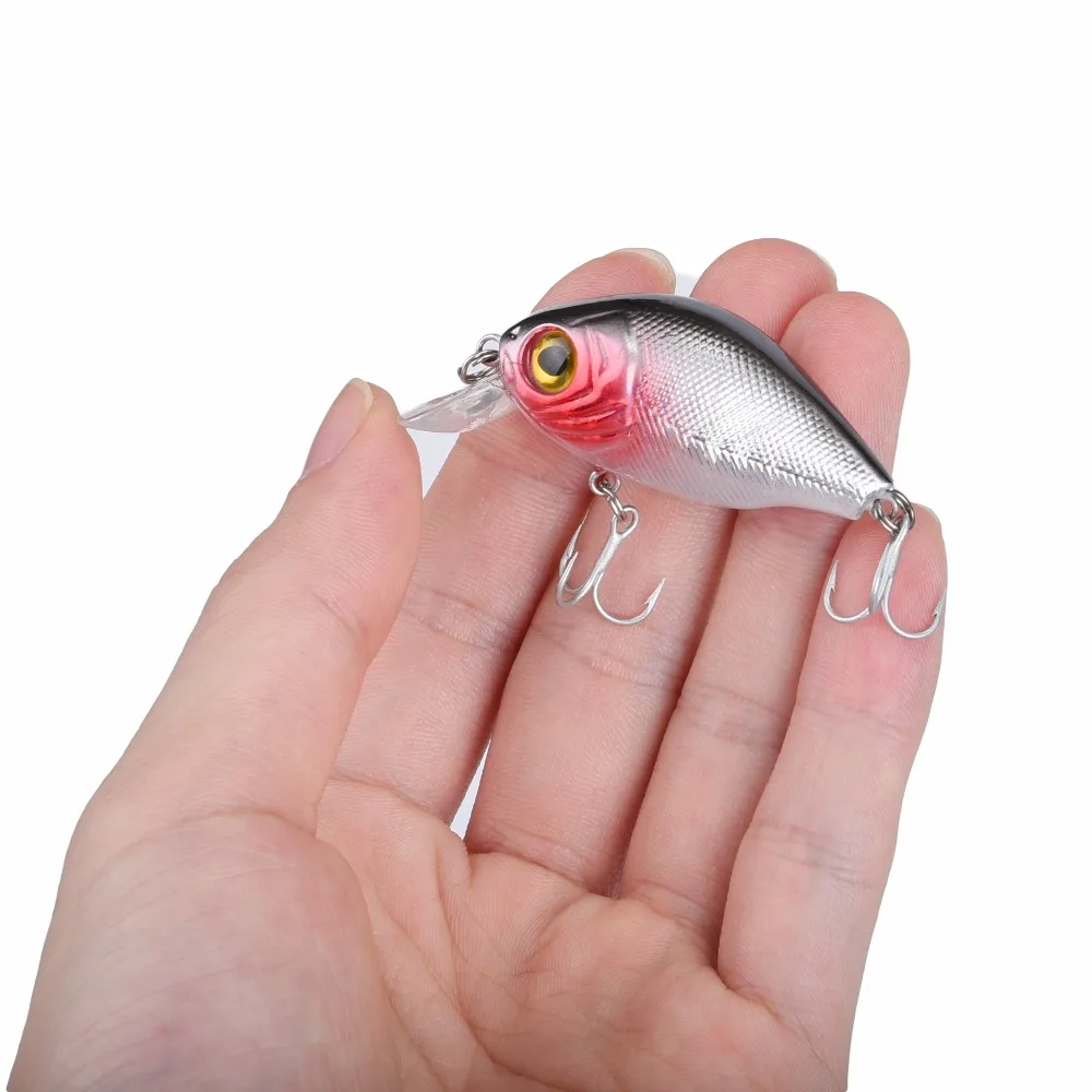 KastKing Новинка 2017 года супер цена рыболовные снасти 3D глаза Crank lure1pc Рыбалка Bait