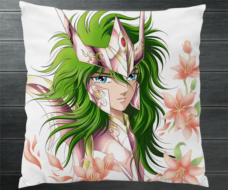 Зодиака Saint Seiya Рыцари Andromeda Shun Fanart 40*40 см двухсторонняя стандартная Обложка