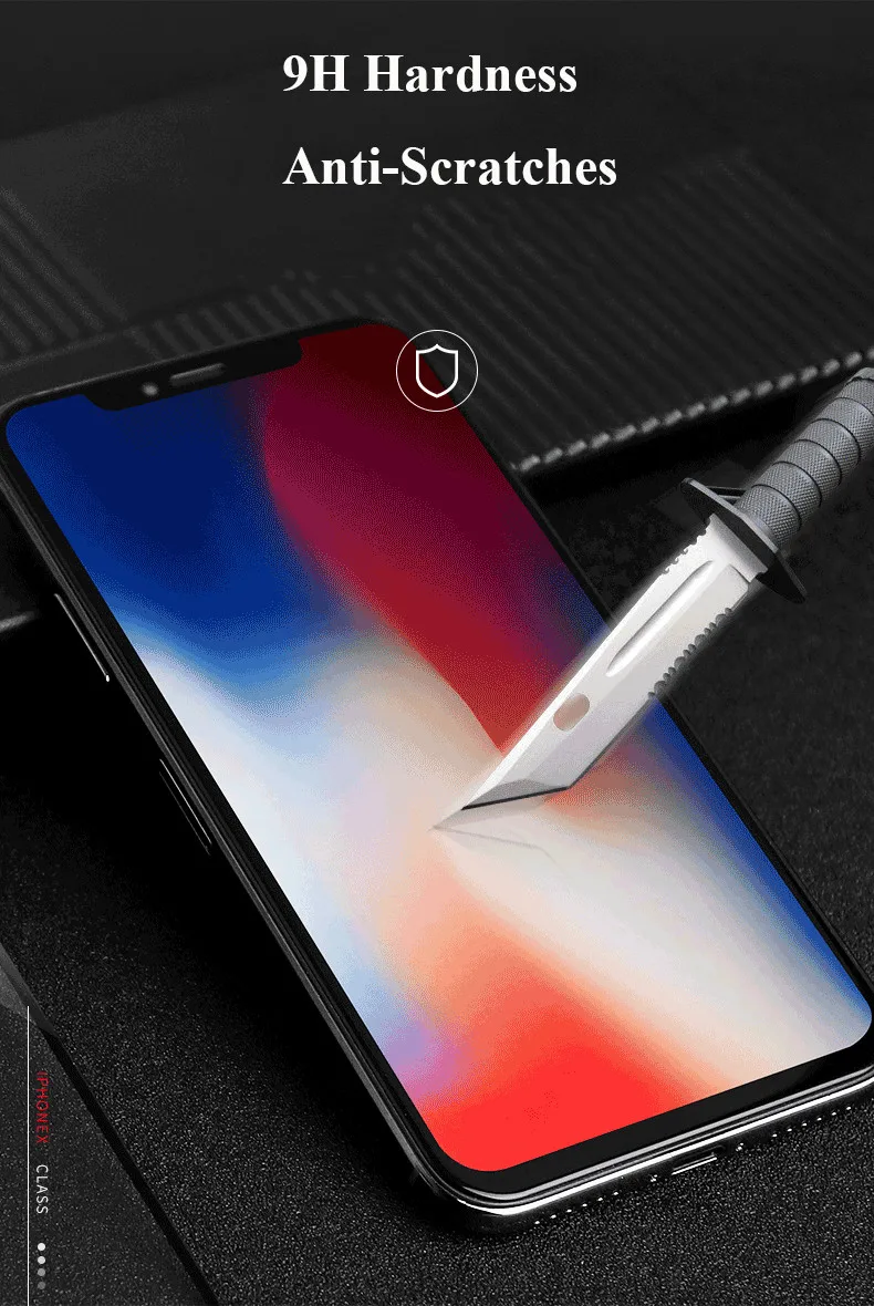 2 шт./лот для iPhone XS Max, закаленное стекло на весь экран, Защитная пленка для iPhone XR, стекло для iPhone XS