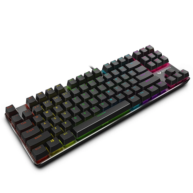 Механическая клавиатура Rapoo V500 RGB светодиодный с подсветкой игровая полным
