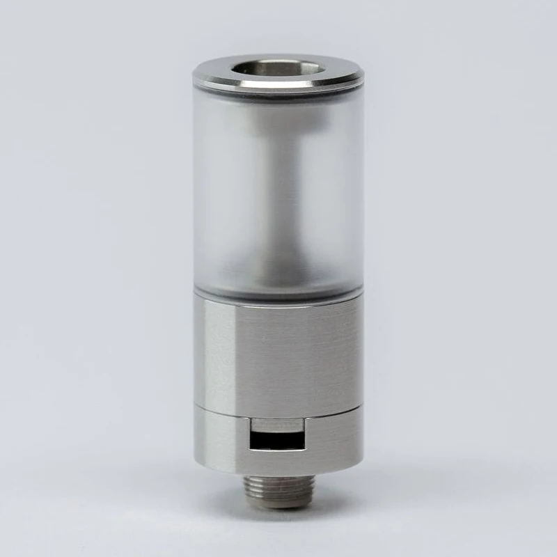 Dvarw 16 мм MTL стиль RTA серебро 316SS 2 0 мл емкость Rebuildable бак с AFC вставить воздушный