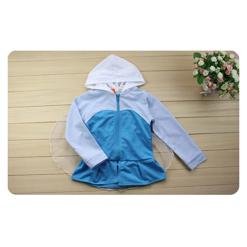 Spring Autumn Girls Coats Jackets Kids Hooded Coat Party Elsa Anna Baby Costumes Children Clothing Clothes Outwear | Детская одежда и