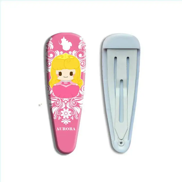 Классическая заколка для волос принцессы русалки Рапунцель снег 10 шт. заколки