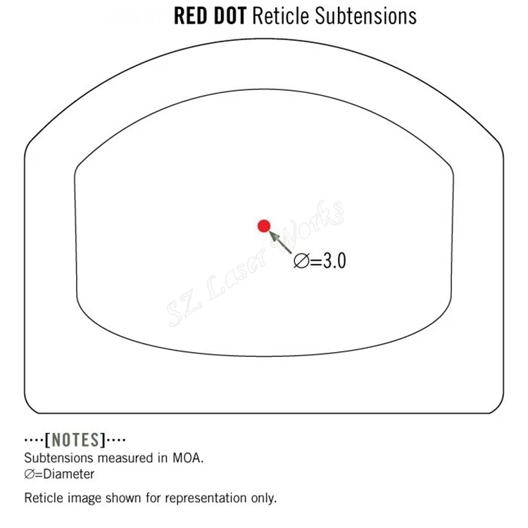 Оптика Light Control 1x22 Камера Micro Reflex Red Dot Сфера/2 уровня 3 МОА точка мини оружие прицел