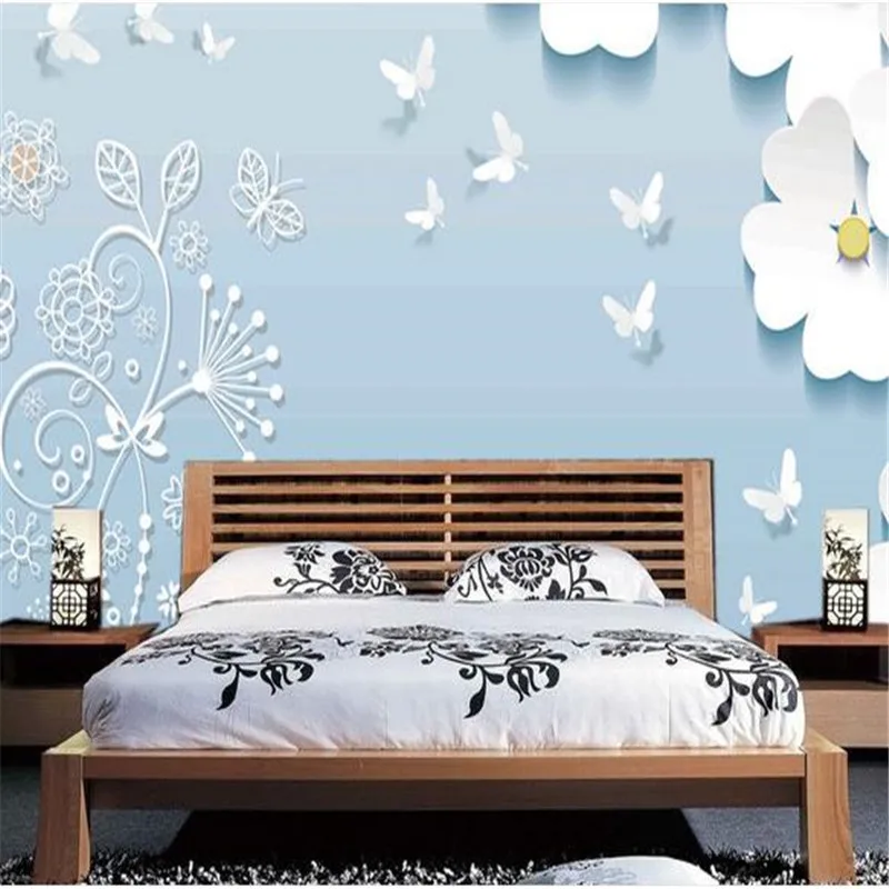 

Chinese Style Wallpapers 3D Custom Photo Wall Papers Flowers Birds Pictures Murals for Living Room Background Walls Home Decor