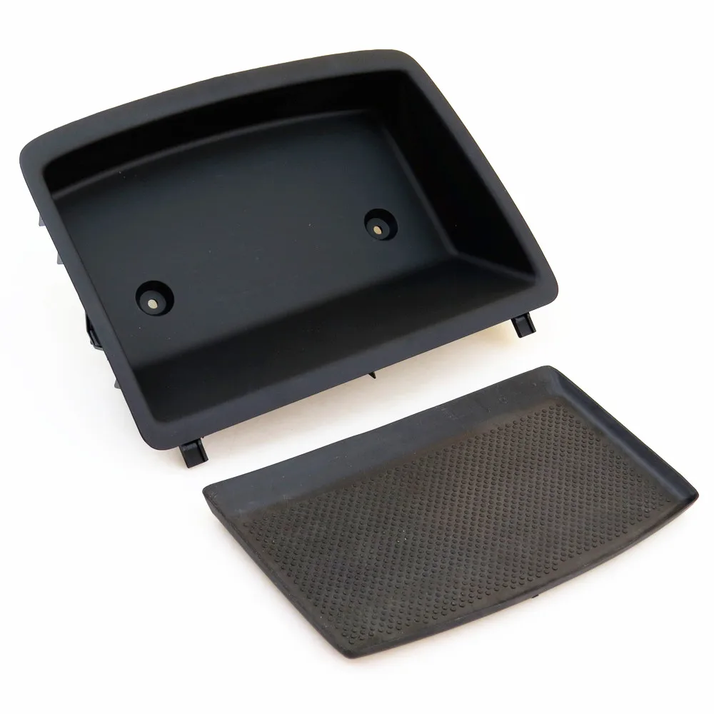 Тьюк Черный ABS приборной панели лоток для хранения мусора коробка VW Jetta 5 Golf GTI MK5 MKV