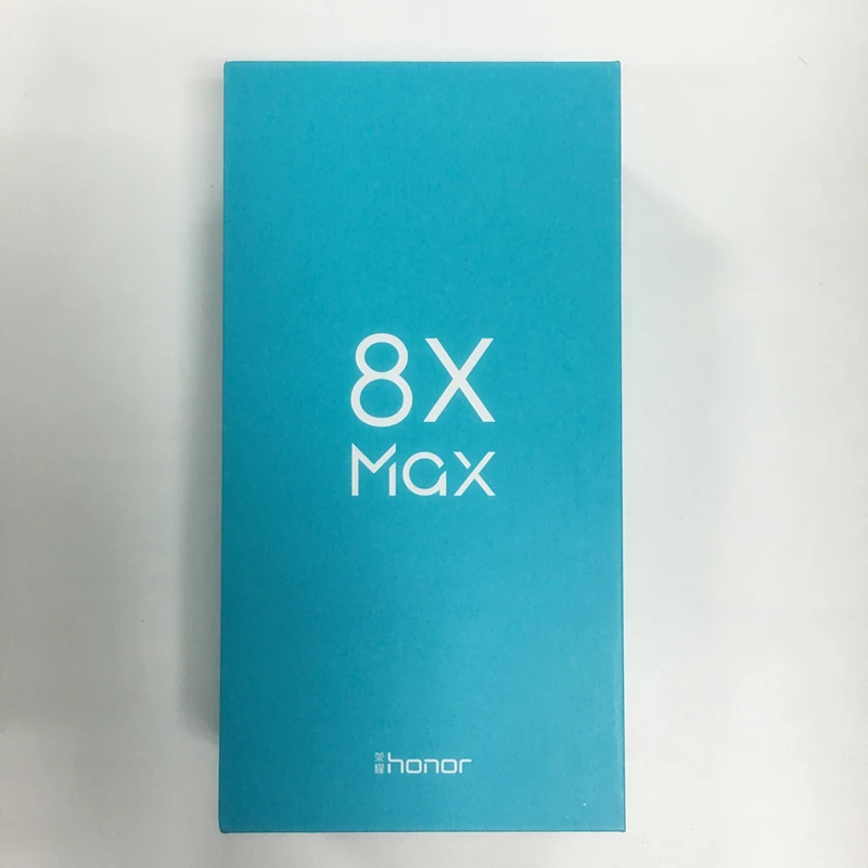 Телефон Honor 8X Max с глобальной прошивкой, 6 ГБ, 64 ГБ, Snapdragon 660, 7,12 дюйма, большой экран, OTA, обновление, 4900 мАч, LTE, Android 8,1, четыре ядра, 1,8 ГГц