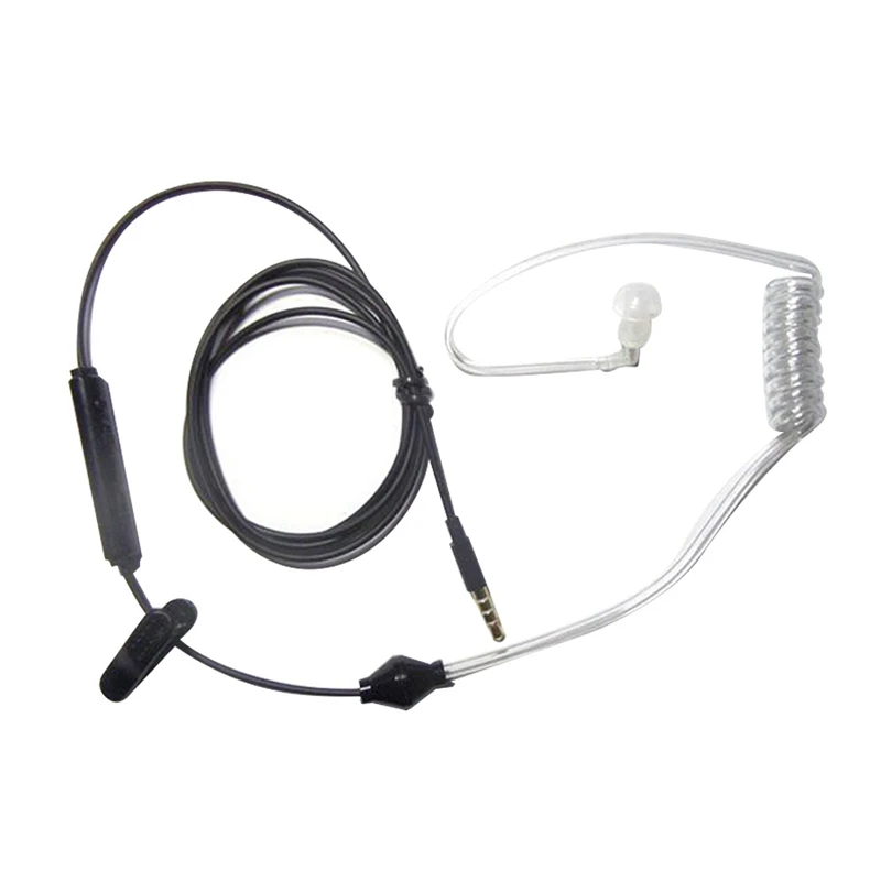 FBI стиль крутой в уши гарнитура радиационной защиты наушники контролировать наушник Talkabout Мини Walkie воздуховод наушники#8