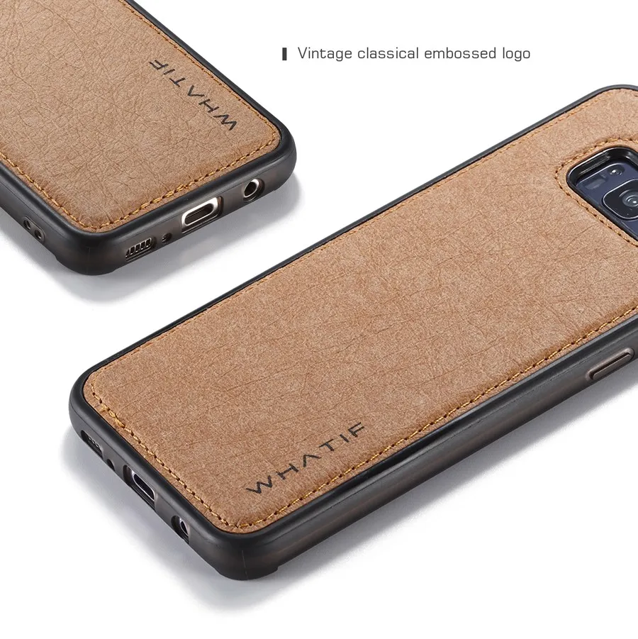Водонепроницаемый Kraft Бумага чехол для samsung Galaxy S8 плюс задняя крышка телефон