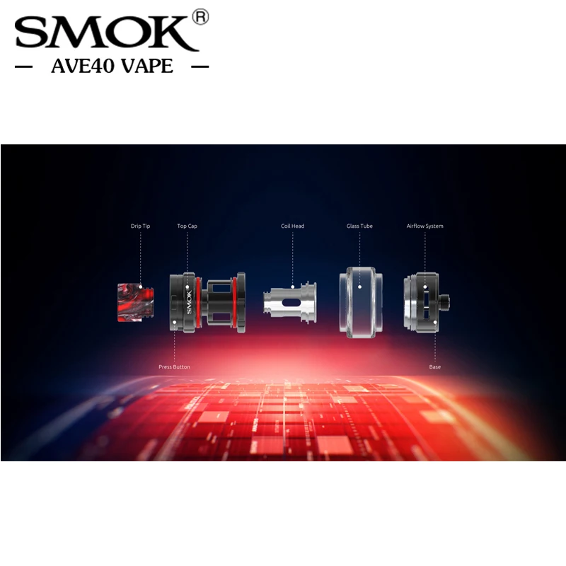 Presell Smok TF танк 6 мл и bf сетка замена катушки электронная сигарета распылитель для