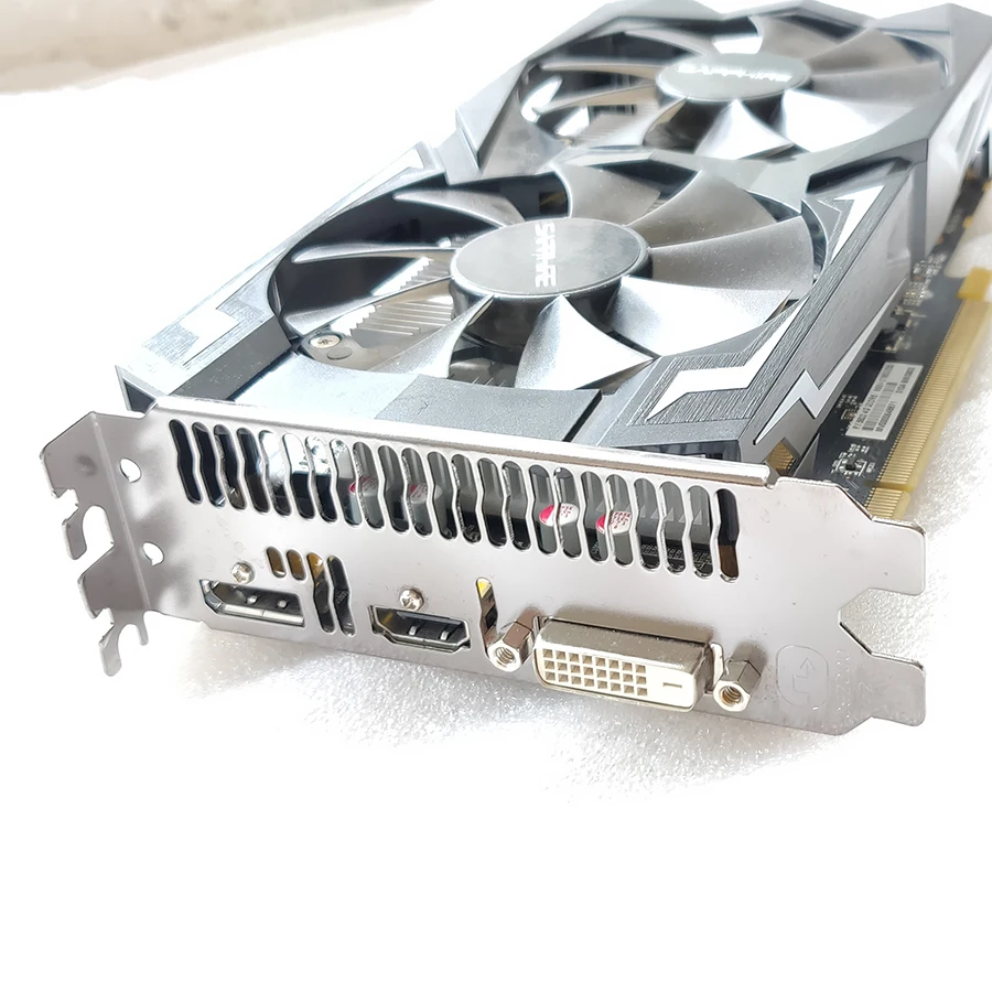 Используется Sapphire Radeon Rx560D 4 ГБ Gddr5 Pci Express 3 0 видеокарта для видеоигр графическая