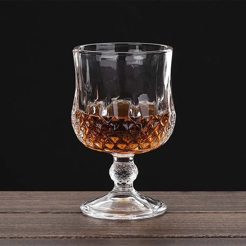 Brandy Прозрачный бокал для вина с алмазными гранями, декоративный бокал для красного вина, шампанского, бренди, бокал для вина, посуда для напитков, чашка для водки - Цвет: Brandy