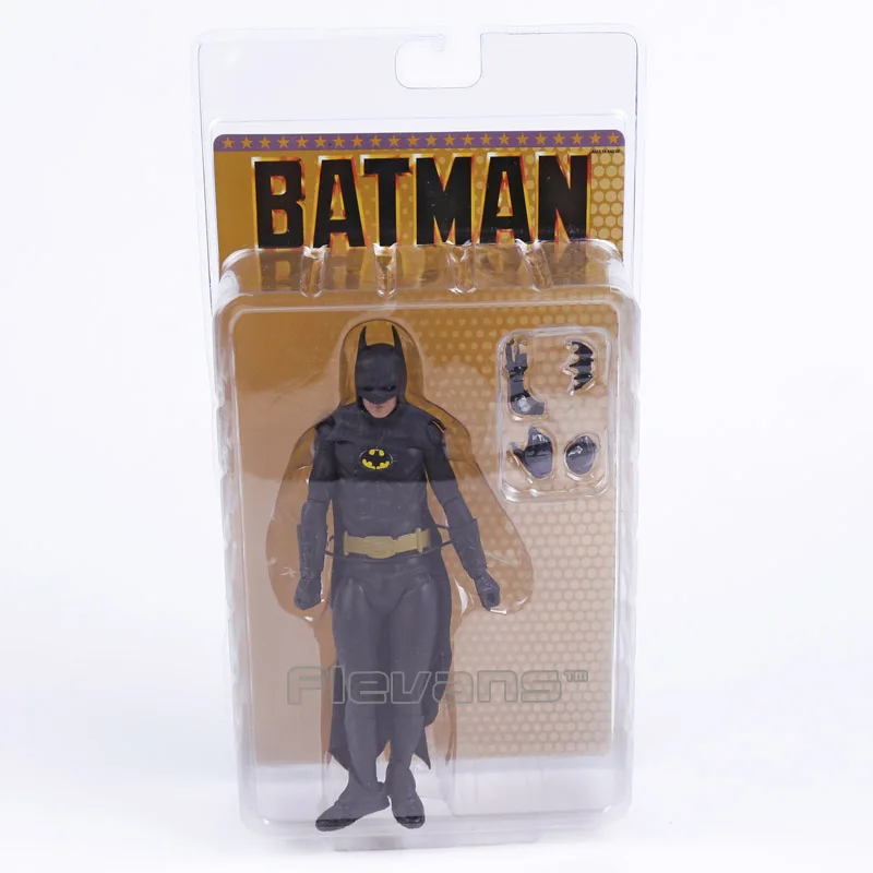 NECA 1989 Брюс Уэйн Майкл Кейтон 25 я годовщина ПВХ экшн фигурка Коллекционная модель