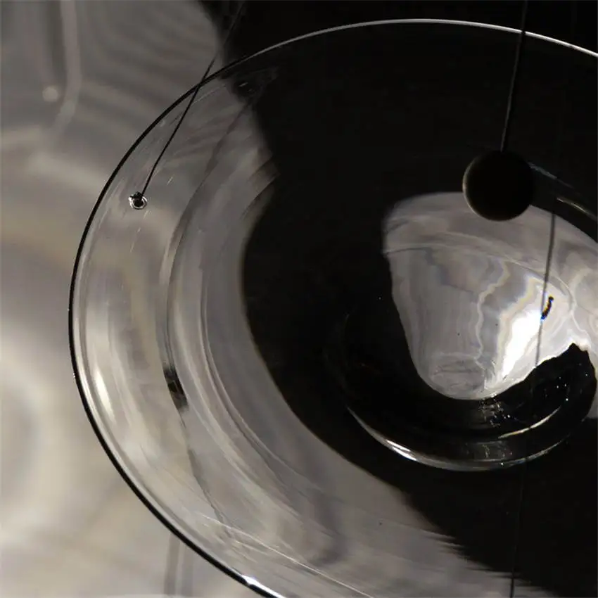 Постмодерн дизайн капли воды led люстра освещение для столовой отеля гостиной