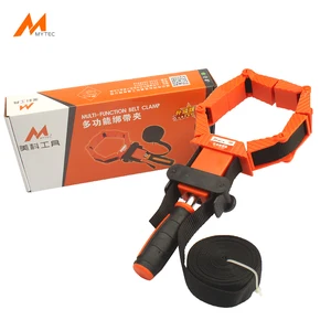 Ленточный зажим с быстросъемными рычагами, 4 м, зажимы для ремня, угловые зажимы для митры, Деревообрабатывающие инструменты