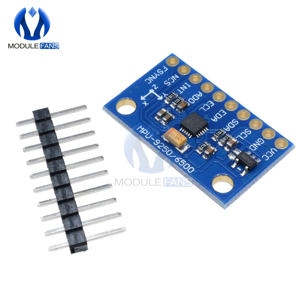 I2C IIC SPI MPU9250 Сенсор модуль MPU 9250 9 ось Отношение гироскопа ускоритель + магнитометр