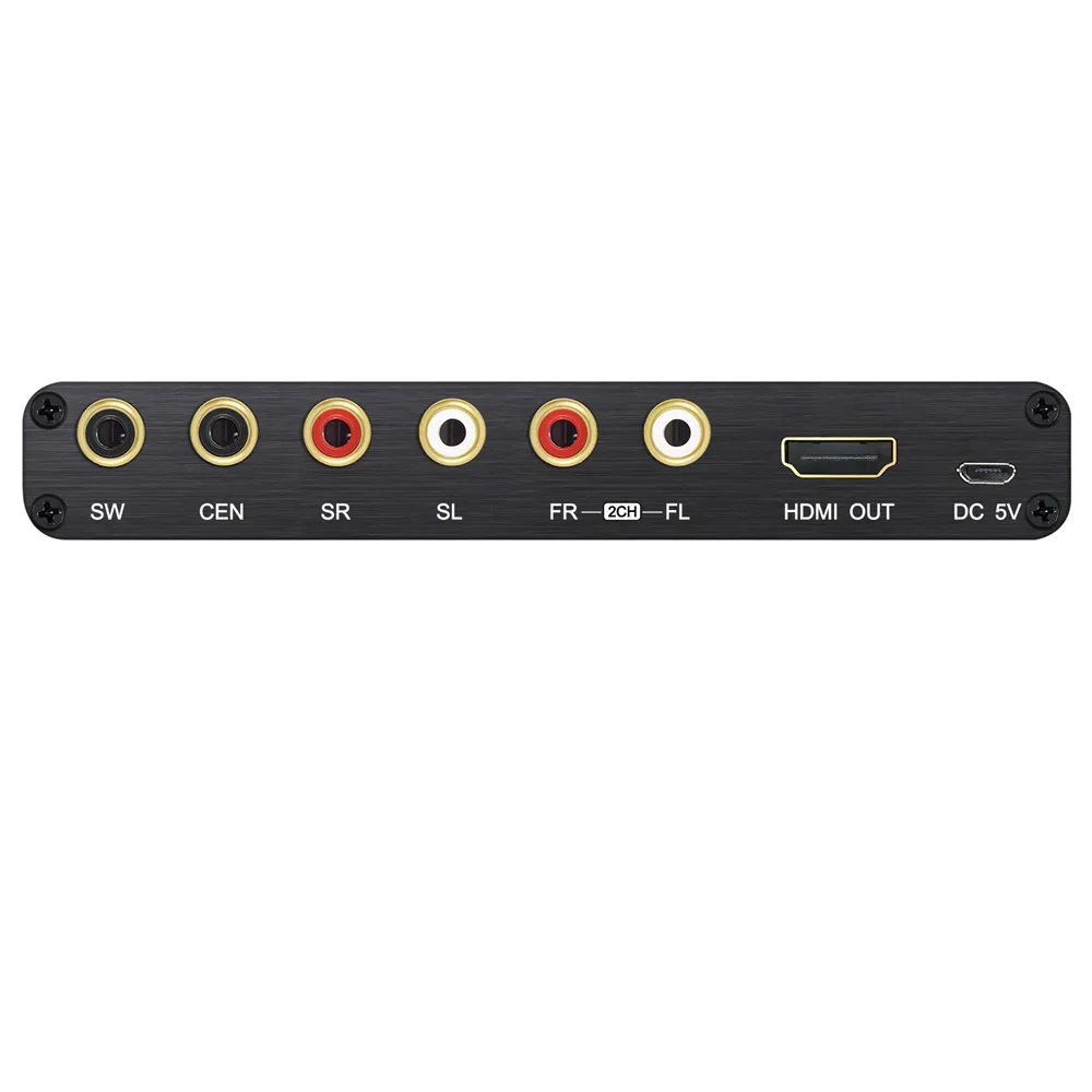ESYNiC цифро-аналоговый аудио конвертер HDMI аудио экстрактор для Fit Dolby AC-3/DTS 4K 3D сплиттер HDMI к HDMI с оптическим