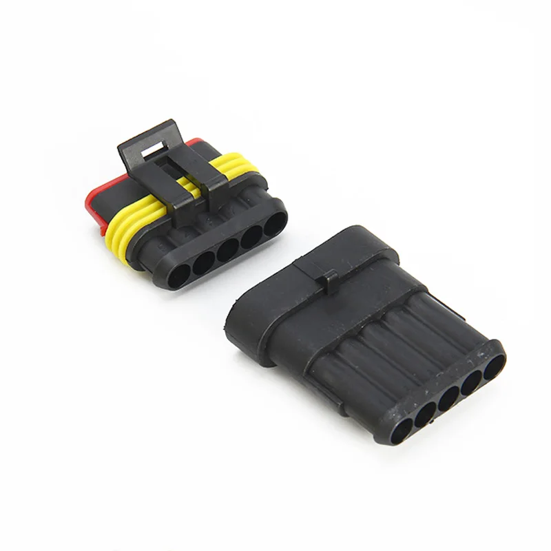 Разъем для провода 1P 2P 4P 5P разъем авто мужской и женский Водонепроницаемый