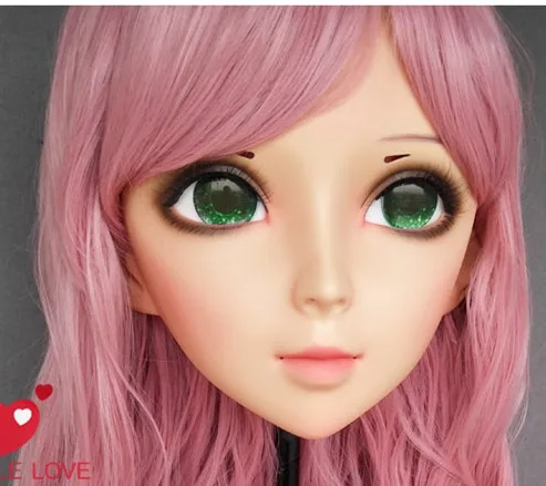 (DM169) Милая полимерная полуголовная маска кигуруми с глазами BJD Косплей японская