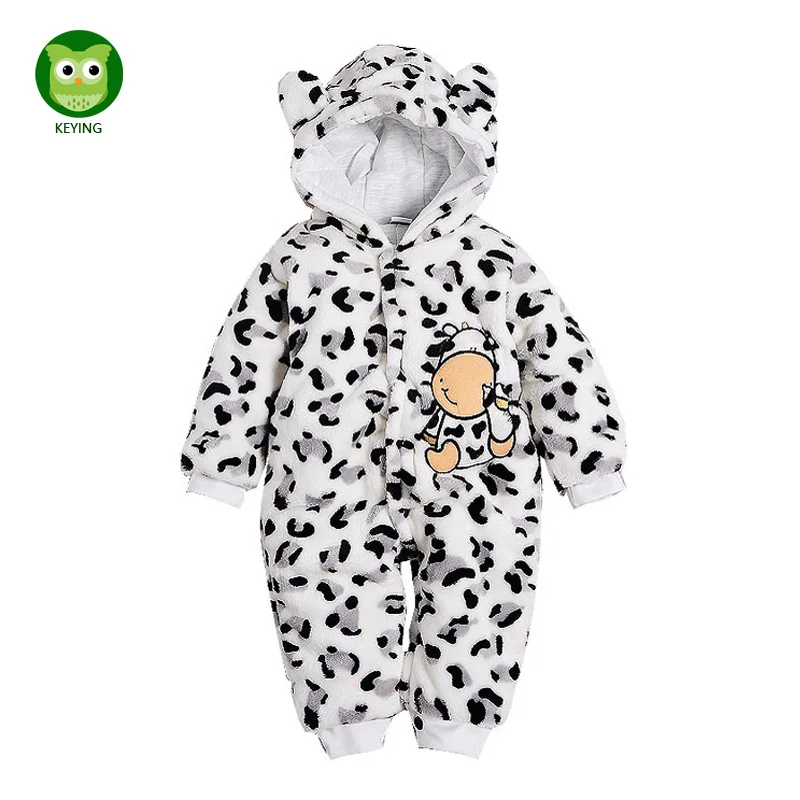 Детский фланелевый комбинезон в виде животных на зиму | Мать и ребенок