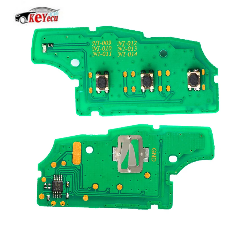 KEYECU 315 МГц ID46 Модернизированный дистанционный брелок для Nissan Armada Frontier& Infiniti FX35 FX45 2003-2008 KBRASTU15 CWTWB1U733