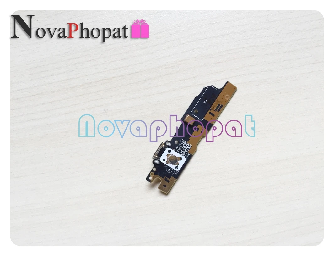 Novaphopat для Meizu M3 Note L681H зарядное устройство порт для зарядной USB док-станции Соединительный разъем микрофон гибкий кабель+ отслеживание