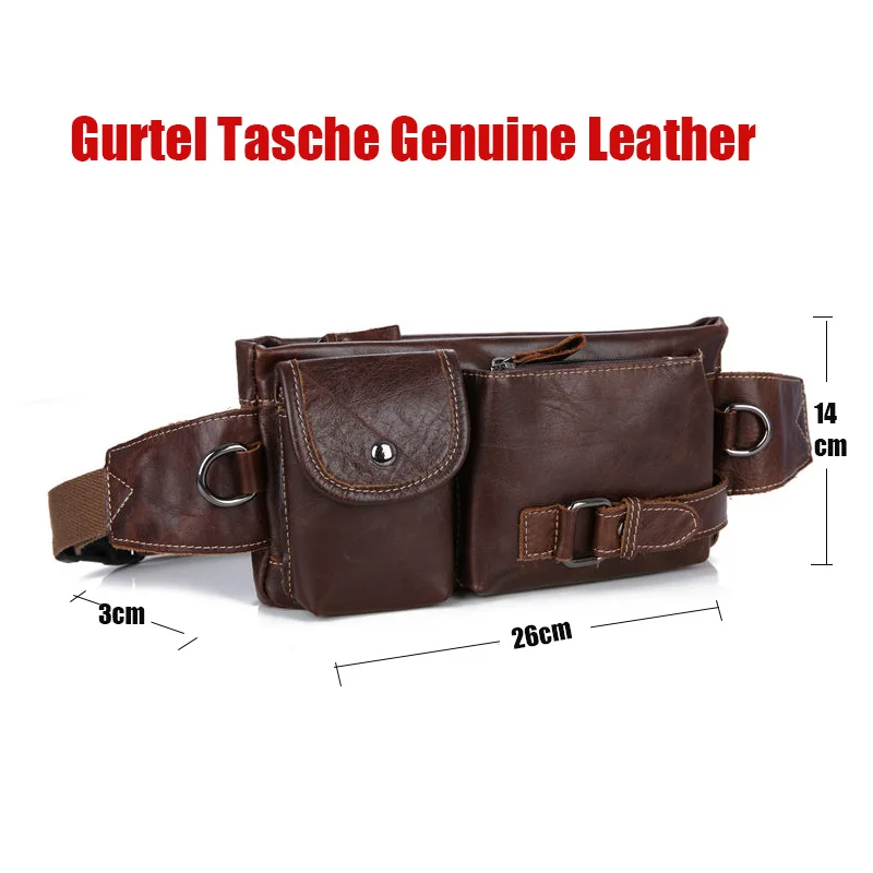YOZOH гуртел Tasche из натуральной кожи Мужская мини сумка taobao поясные сумки Сумка